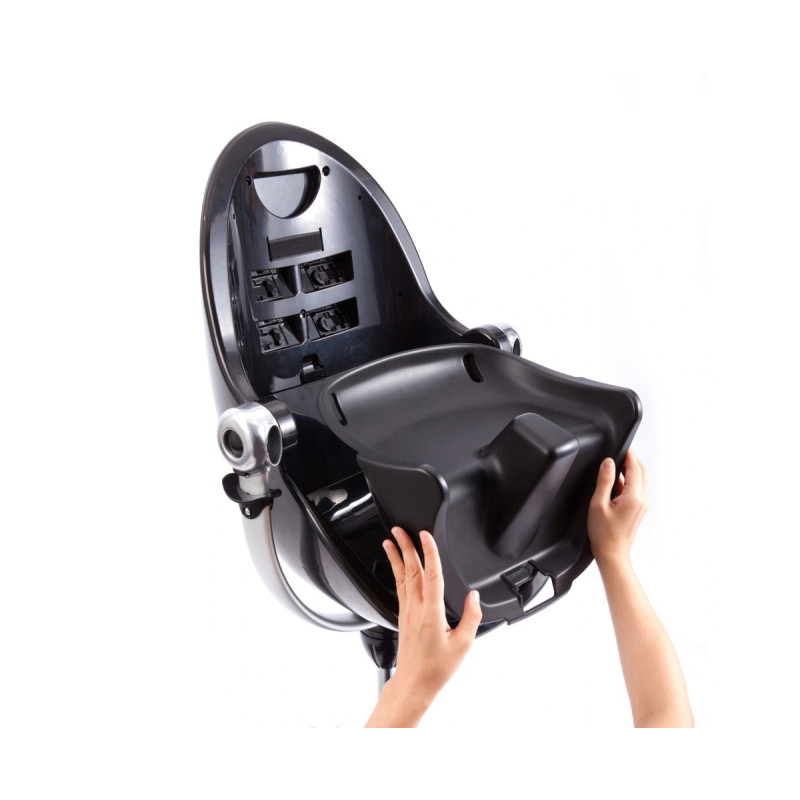 Стілець BLOOM для годування Fresco Black без вкладиша