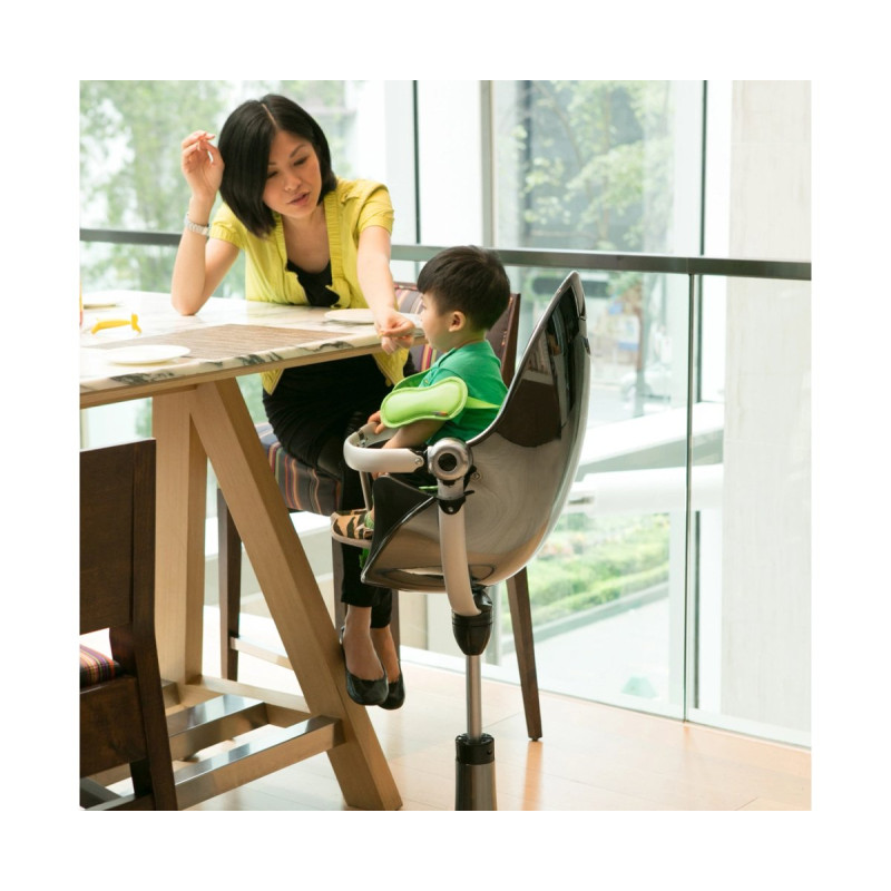 Стілець BLOOM для годування Fresco Black без вкладиша