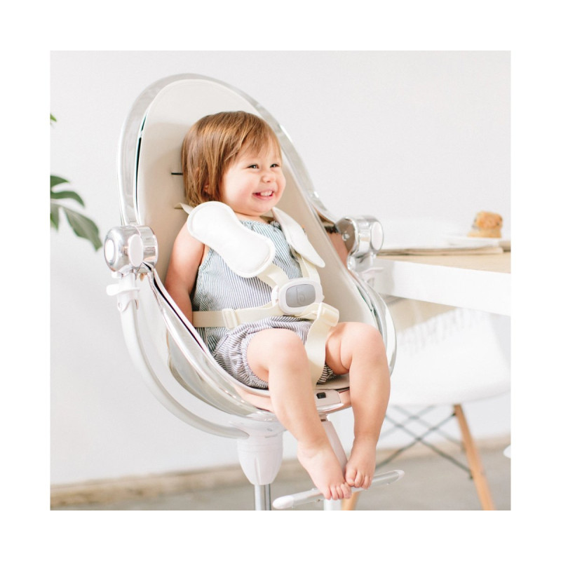 Стілець BLOOM для годування Fresco Silver без вкладиша