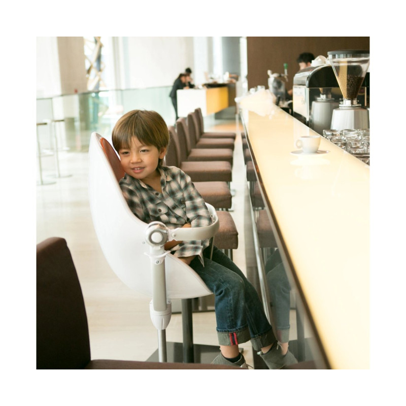 Стілець BLOOM для годування Fresco White без вкладиша