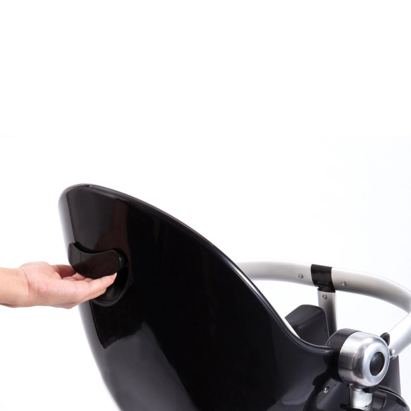 Стілець BLOOM для годування Fresco з бавовняним вкладишем Rose Gold / Blush Pink