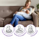 Подушка для годування Boppy White