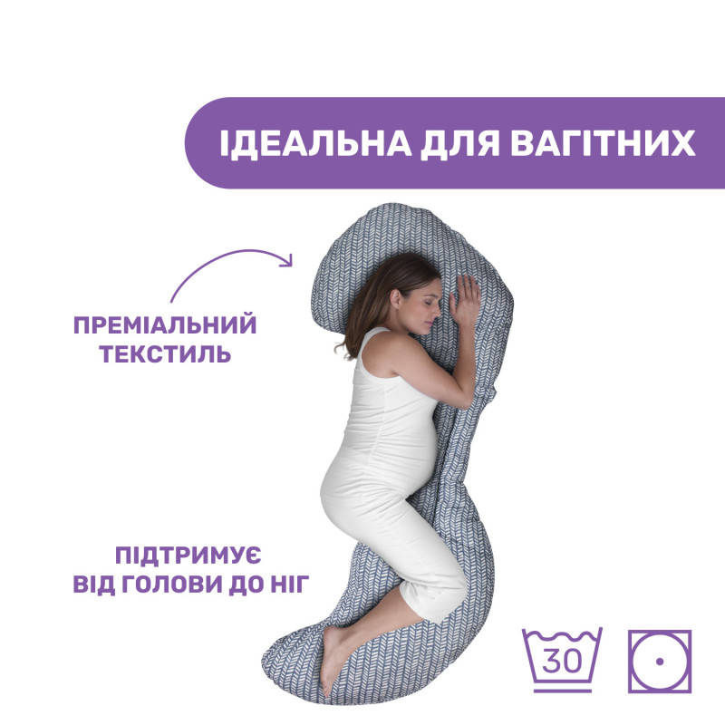 Подушка для годування Boppy Total Body Blue