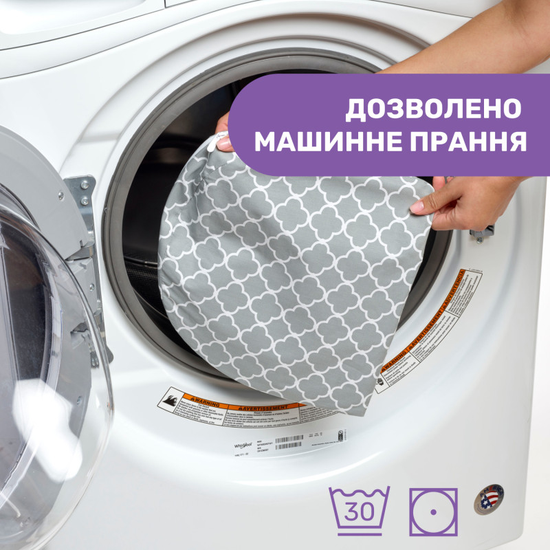 Подушка для годування Boppy Wedge Grey