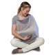 Накидка-шарф для годування Boppy Infinity Grey