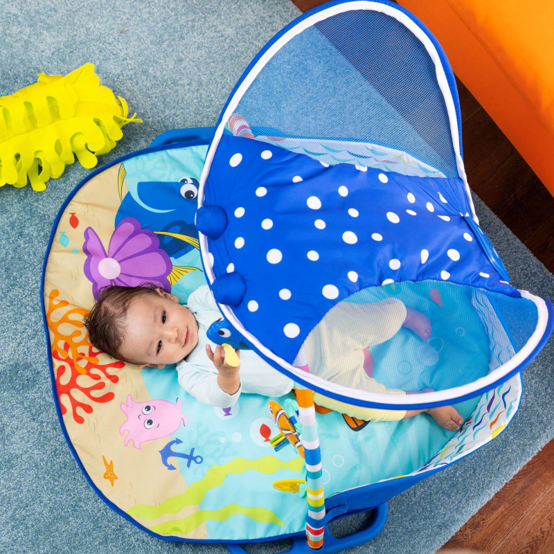 Розвиваючий килимок Bright Starts Finding Nemo. Mr. Ray Ocean