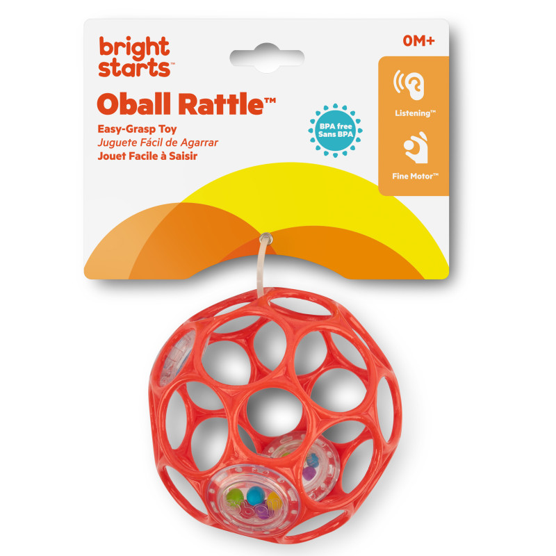 Брязкальце Bright Starts Rattle Red