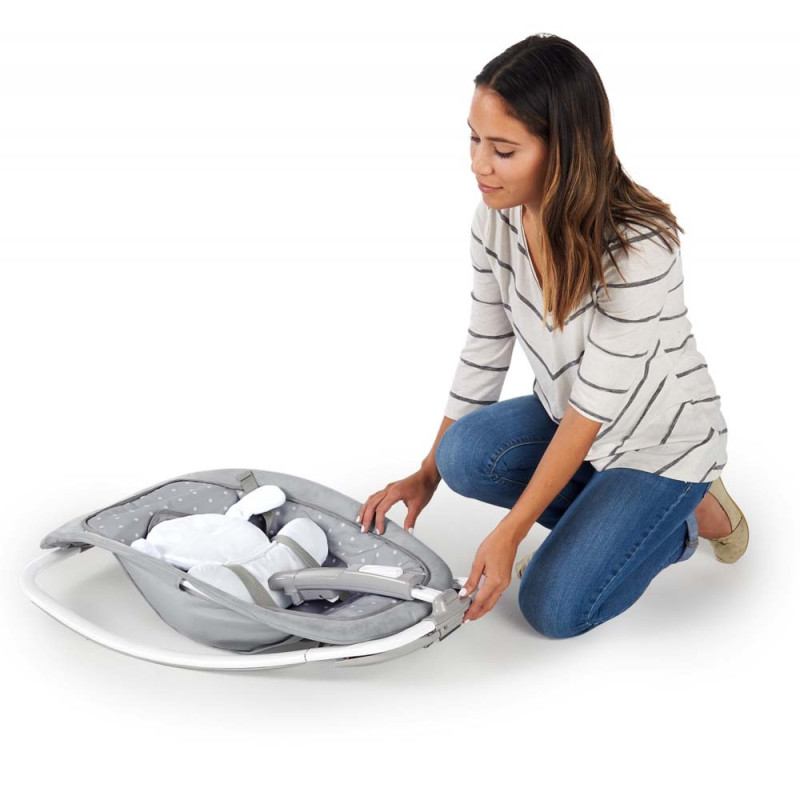 Крісло-шезлонг 2 в 1 Bright Starts Ingenuity Cuddle Lamb