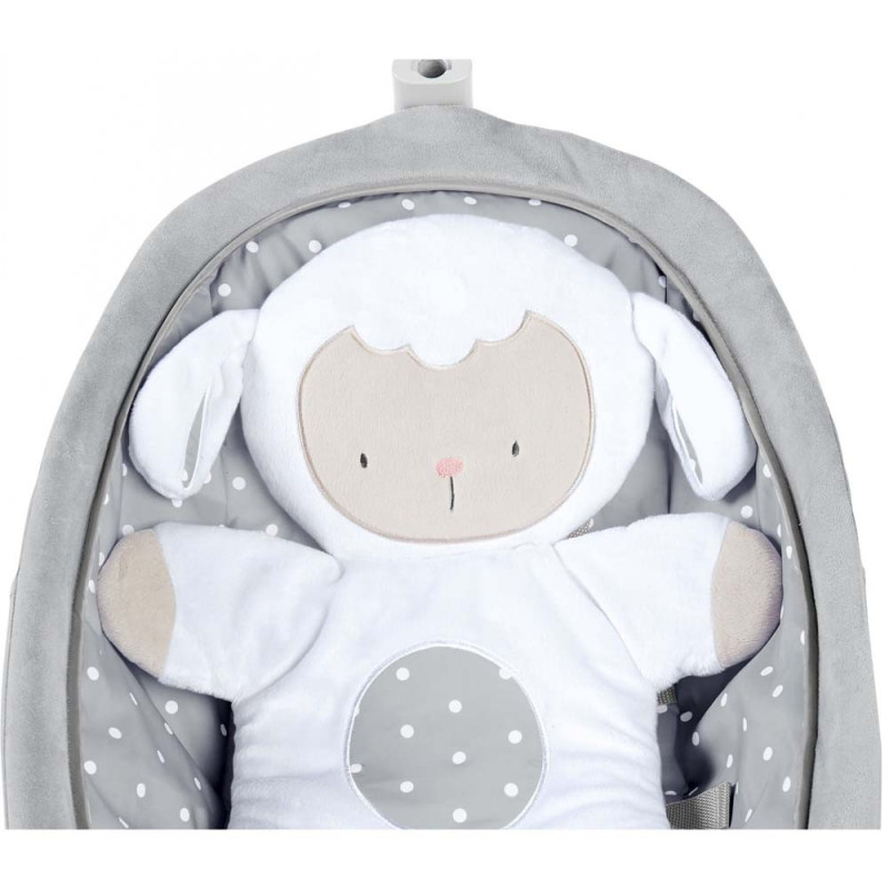 Крісло-шезлонг 2 в 1 Bright Starts Ingenuity Cuddle Lamb