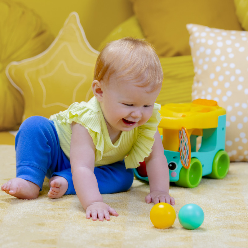 Музична іграшка Bright Starts Pop & Roll Safari Bus