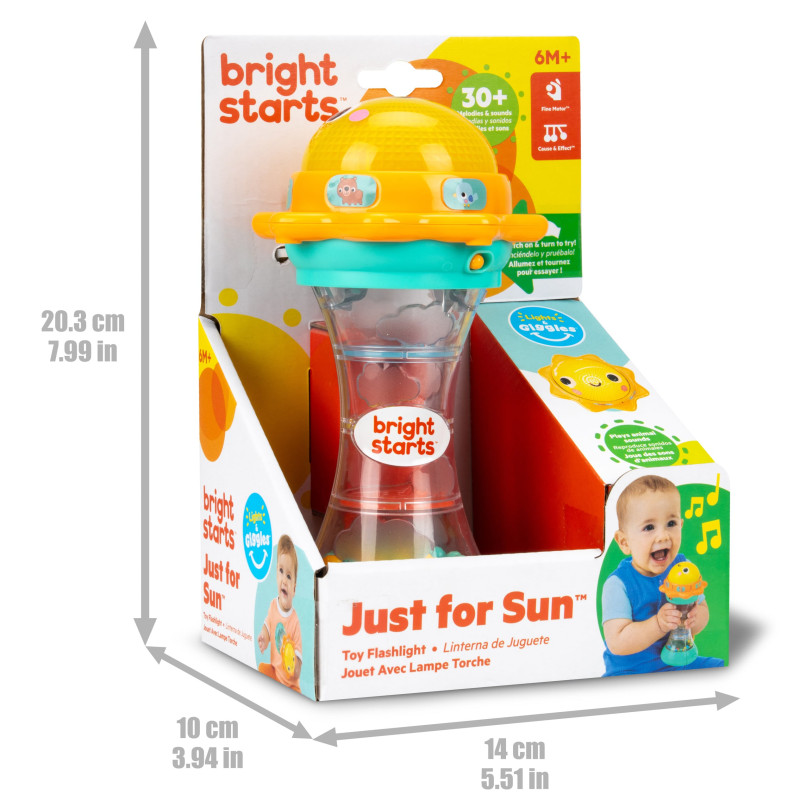 Музичне брязкальце Bright Starts Just for Sun