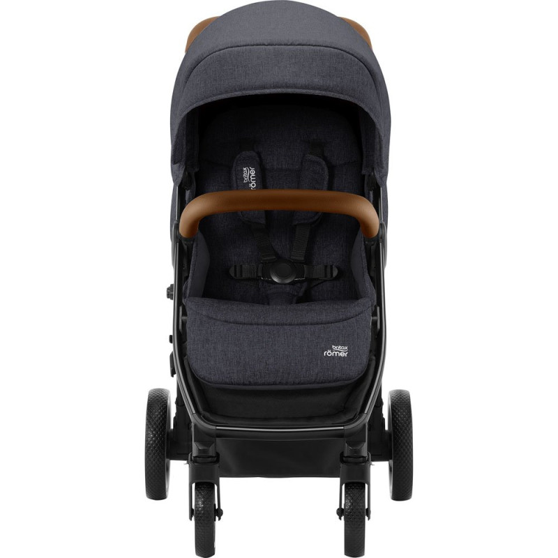 Прогулянкова коляска BRITAX-ROMER B-AGILE R Black Shadow/Brown