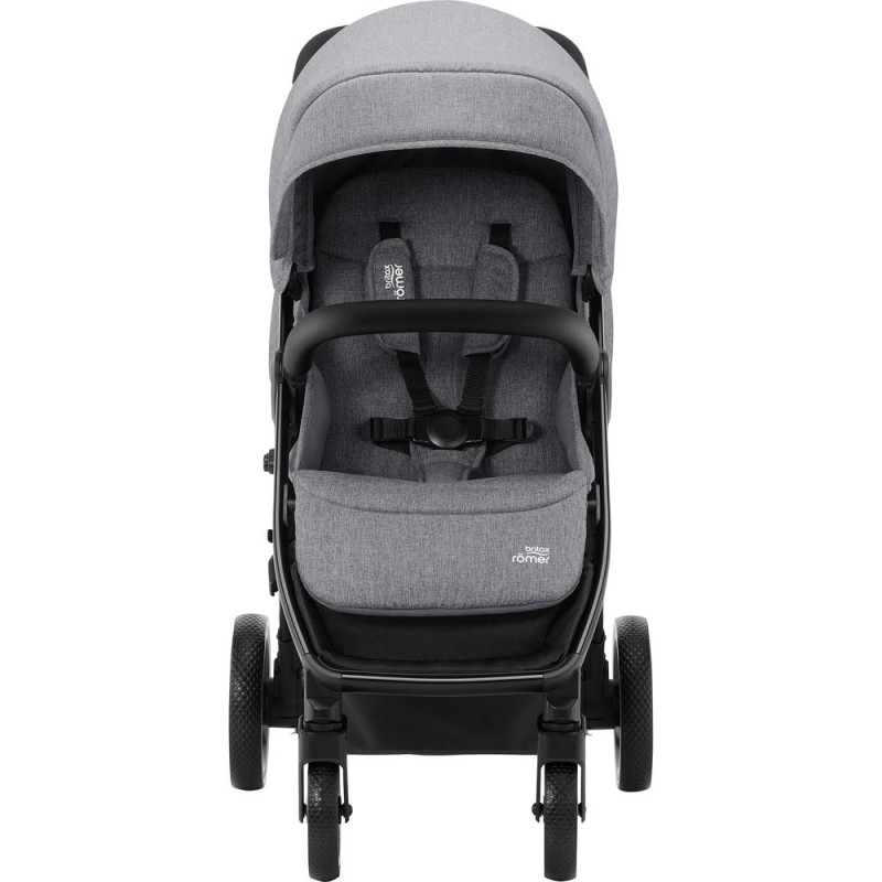 Прогулянкова коляска BRITAX-ROMER B-AGILE R Elephant Grey/Black