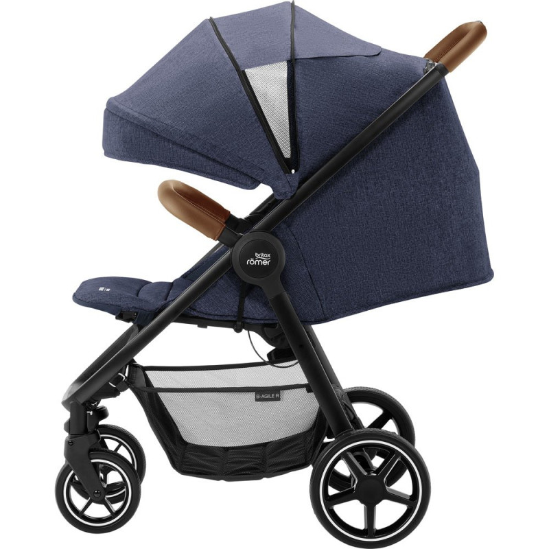Прогулянкова коляска BRITAX-ROMER B-AGILE R Navy Ink/Brown