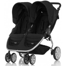 Прогулянкові коляски для двійні BRITAX-ROMER B-Agile Double Cosmos Black