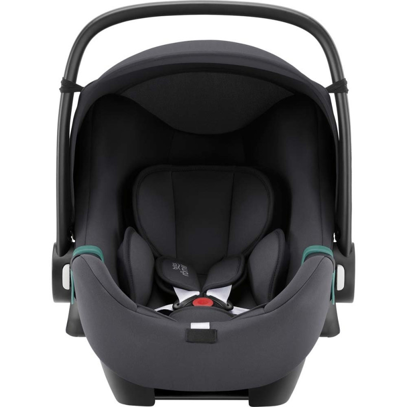Автокрісло BRITAX-ROMER SAFE3 iSIZE Midnight Grey с платформой FLEX BASE