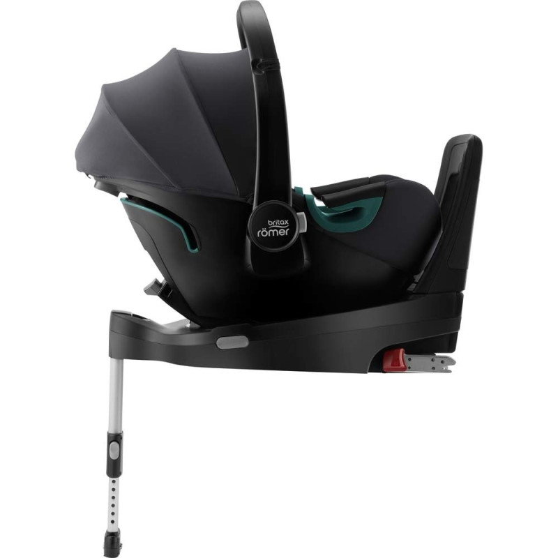 Автокрісло BRITAX-ROMER SAFE3 iSIZE Midnight Grey с платформой FLEX BASE