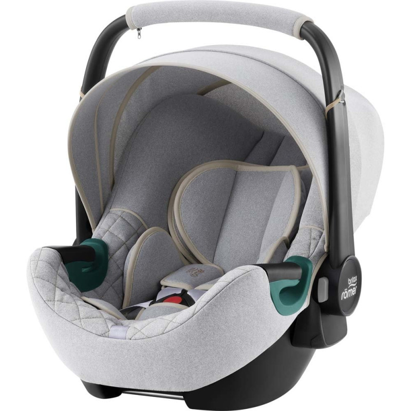 Автокрісло BRITAX-ROMER SAFE3 iSIZE Nordic Grey с платформой FLEX BASE