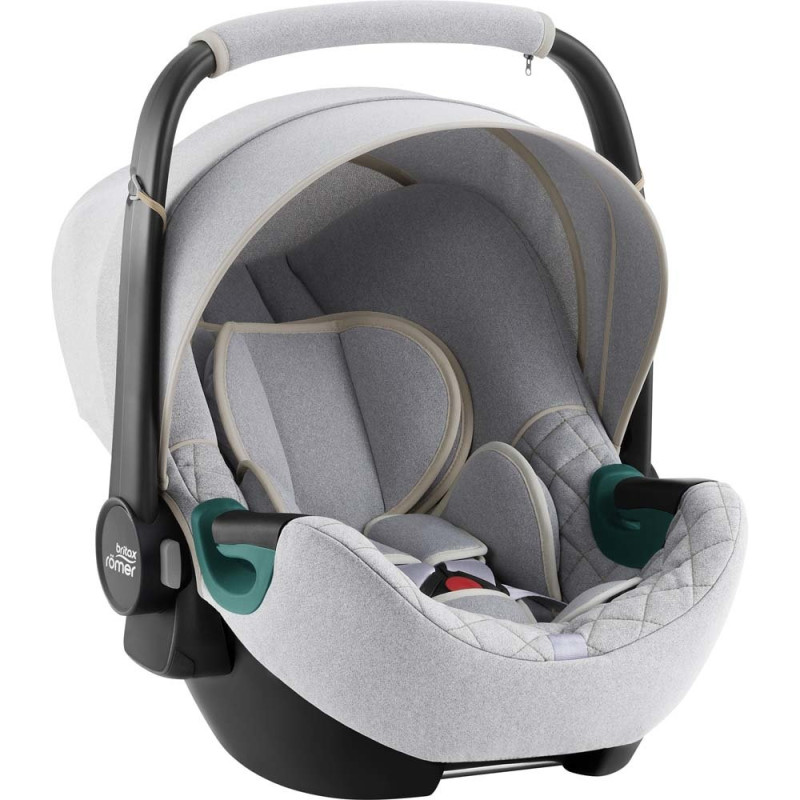 Автокрісло BRITAX-ROMER SAFE3 iSIZE Nordic Grey с платформой FLEX BASE