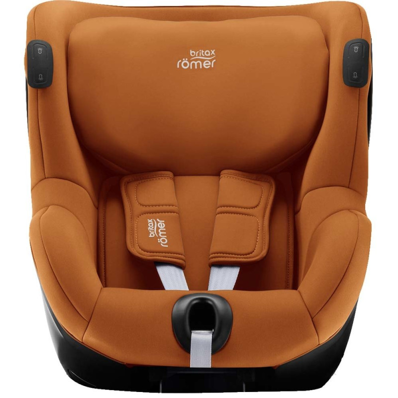 Автокрісло BRITAX-ROMER DUALFIX iSENSE Golden Cognac с платформой FLEX BASE