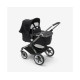 Капюшон Bugaboo Літній для коляски Fox 5/eleon 3/Lynx Breezy - MIDNIGHT BLACK