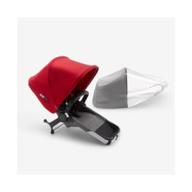 Прогулянковий блок Bugaboo коляски Donkey3 Alu/Grey Melange/Red