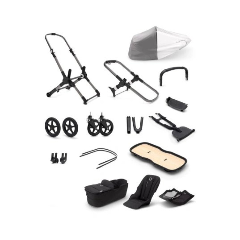 Універсальна коляска 2 в 1 Bugaboo Fox3 grey 2306010043