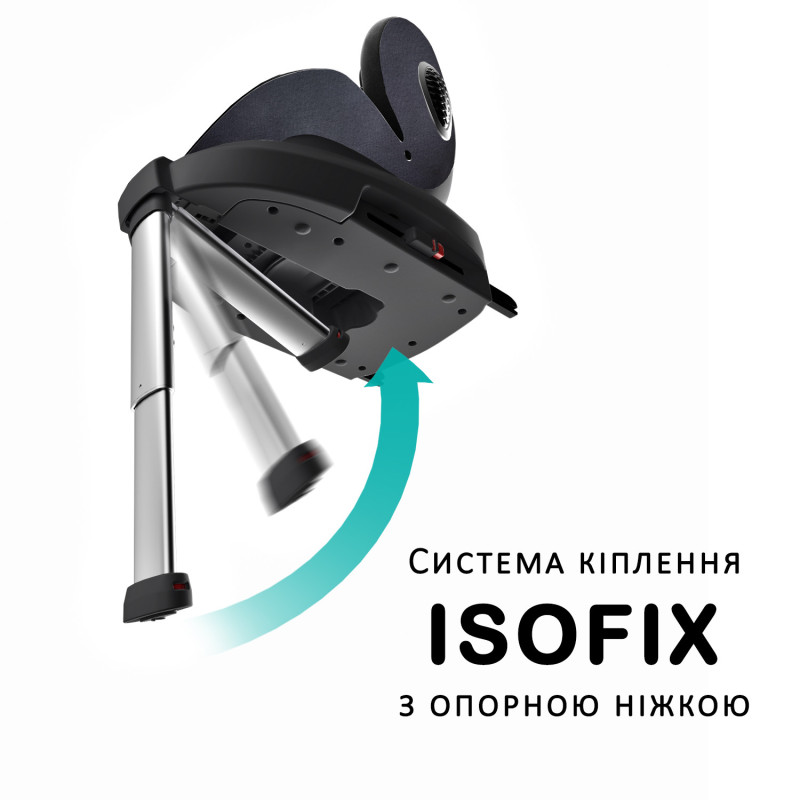 Автокрісло Bugs Aera 360 - Shadow Grey