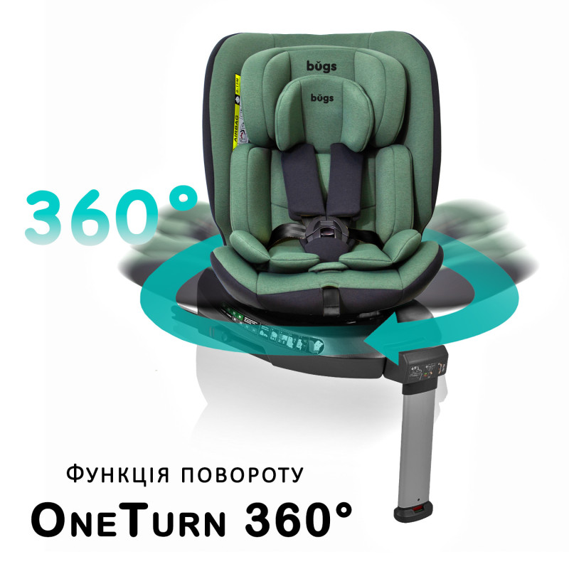 Автокрісло Bugs Aera 360 - Forest Pine
