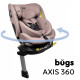 Автокрісло Bugs Axis 360 - Stone Brown