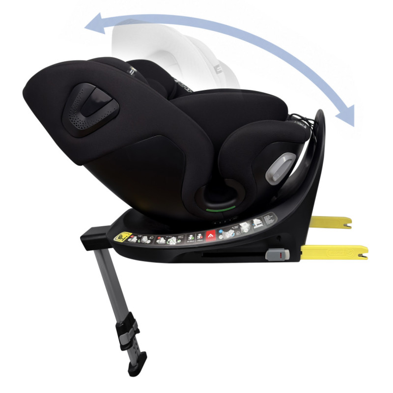Автокрісло Bugs Axis 360 - Graphite Black