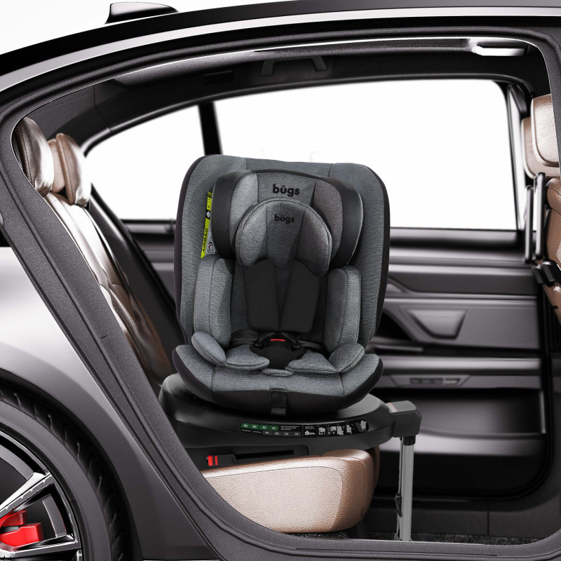 Автокрісло Bugs Aera 360 - Iron Grey