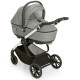 Універсальна коляска 3 в 1 CAM TECHNO SOUL сірий/білий