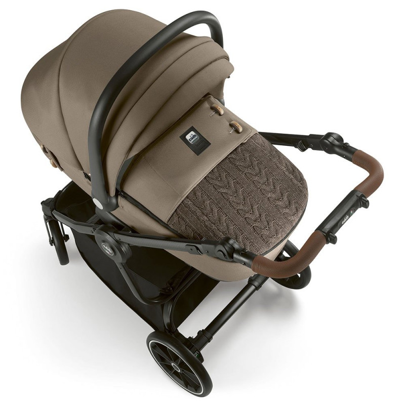 Універсальна коляска 3 в 1 CAM TECHNO SOUL сірий/білий