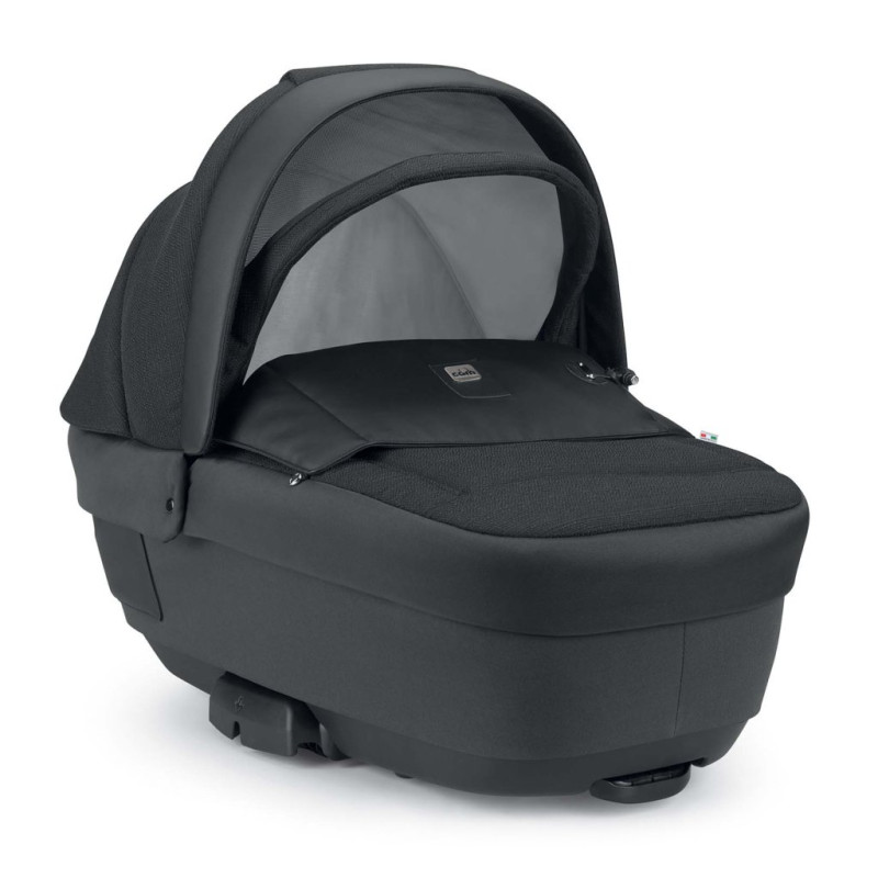 Універсальна коляска 2 в 1 CAM TECHNO SOUL чорний/чорний карбон