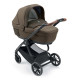 Універсальна коляска 2 в 1 CAM TECHNO SOUL чорний карбон/коричневий