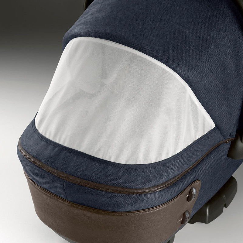 Універсальна коляска 3 в 1 CAM TECHNO SOUL синій/чорний