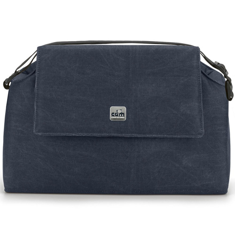 Універсальна коляска 3 в 1 CAM TECHNO SOUL синій/чорний