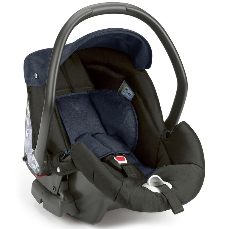 Універсальна коляска 3 в 1 CAM TECHNO SOUL синій/чорний