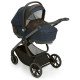 Універсальна коляска 3 в 1 CAM TECHNO SOUL синій/сірий