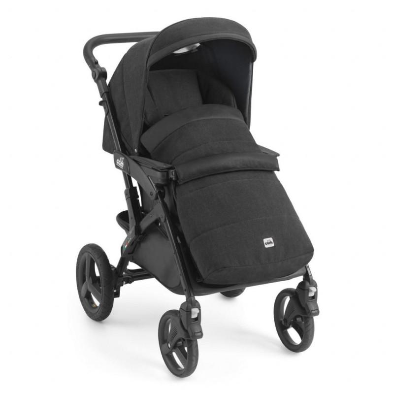 Універсальна коляска 3 в 1 CAM Dinamico Up Rover коричневий, біла рама