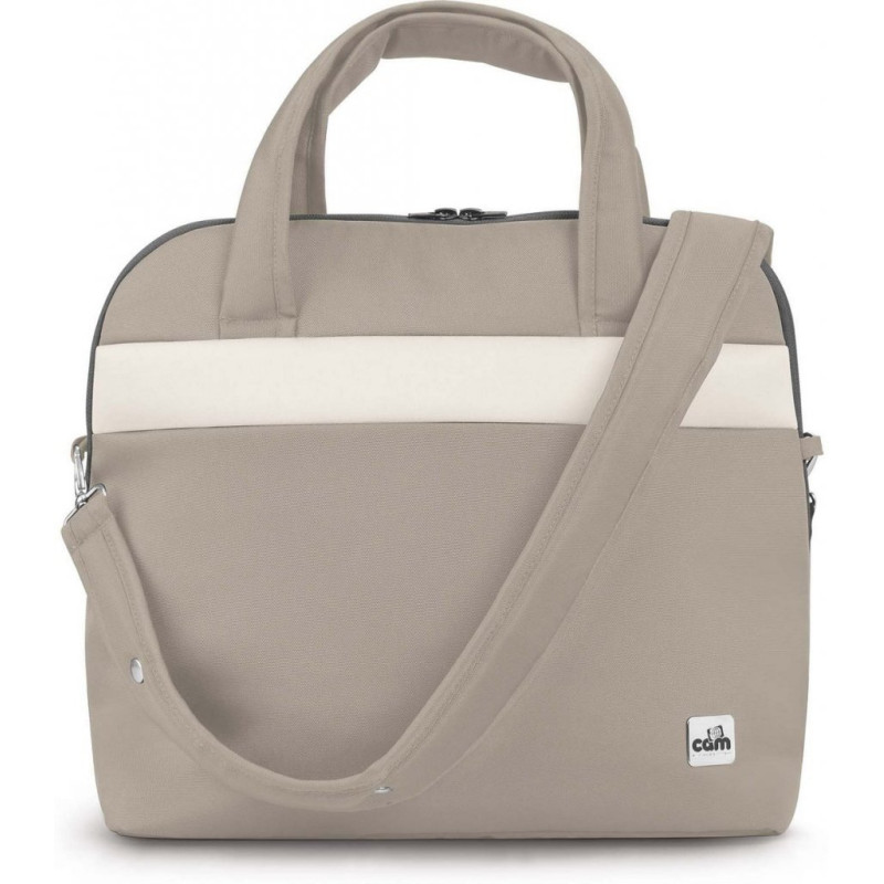 Універсальна коляска 3 в 1 CAM Сam Dinamico Up Smart біло-сіре графіті