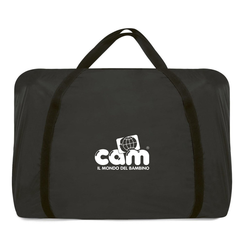 Ліжечко CAM Приставна колиска-Culla Sempreconte бежева в горошок