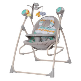 Іграшка CARRELLO Колыбель-качели Nanny 3в1 CRL-0005 Grey Wave /1/ MOQ