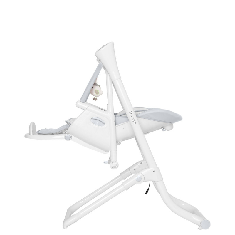 Стілець CARRELLO гойдалка Triumph CRL-10302 Grey / Cloud Grey /1/ MOQ