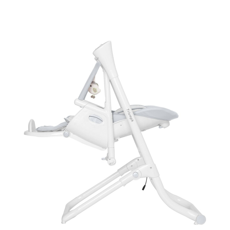 Стілець CARRELLO гойдалка Triumph CRL-10302 Grey / Cloud Grey /1/ MOQ