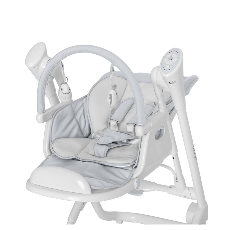 Стілець CARRELLO гойдалка Triumph CRL-10302 Grey / Cloud Grey /1/ MOQ
