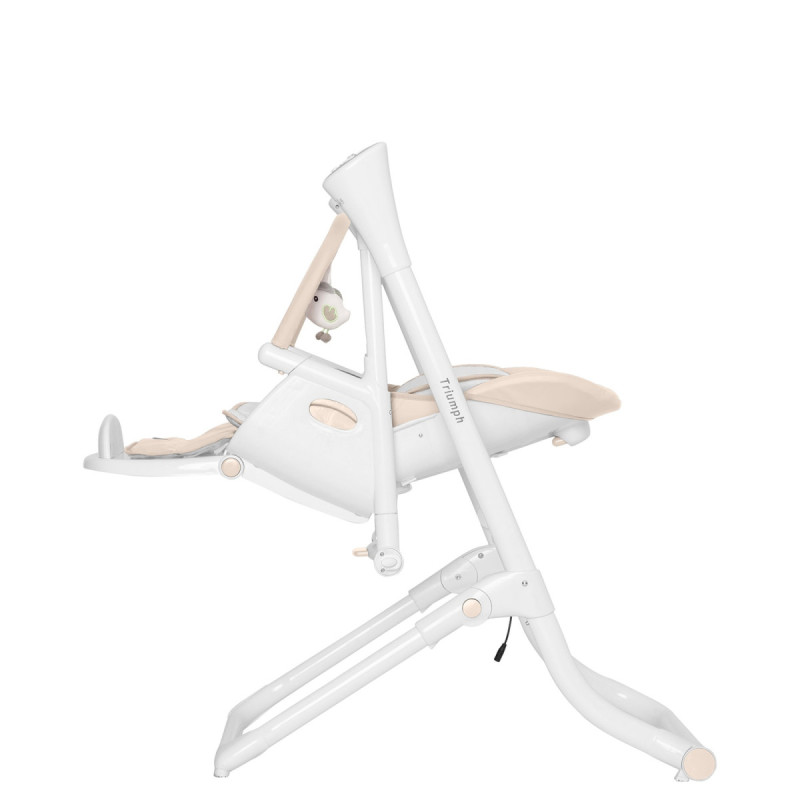 Стілець CARRELLO гойдалка Triumph CRL-10302 Beige / Cream Beige /1/ MOQ