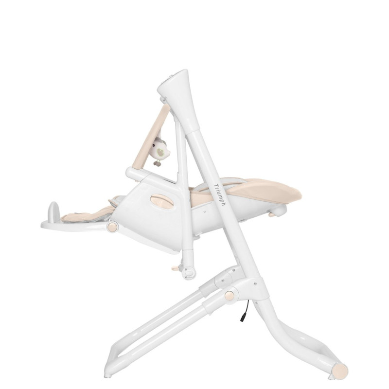 Стілець CARRELLO гойдалка Triumph CRL-10302 Beige / Cream Beige /1/ MOQ