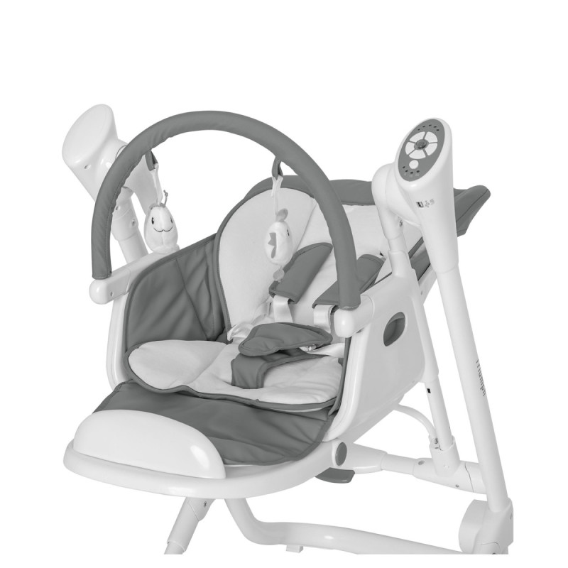 Стілець CARRELLO гойдалка Triumph CRL-10302 Palette Grey /1/ MOQ